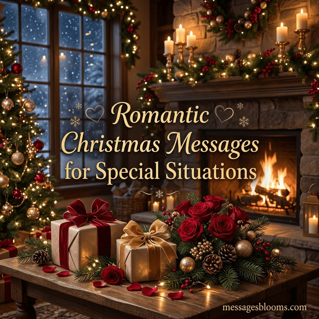 Romantic Christmas Messages for Special Situations