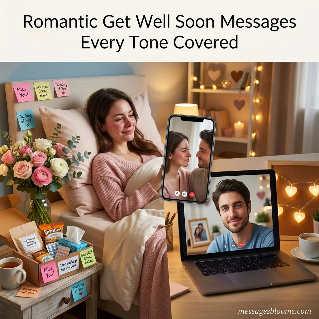 Romantic Get Well Soon Messages Every Tone Covered