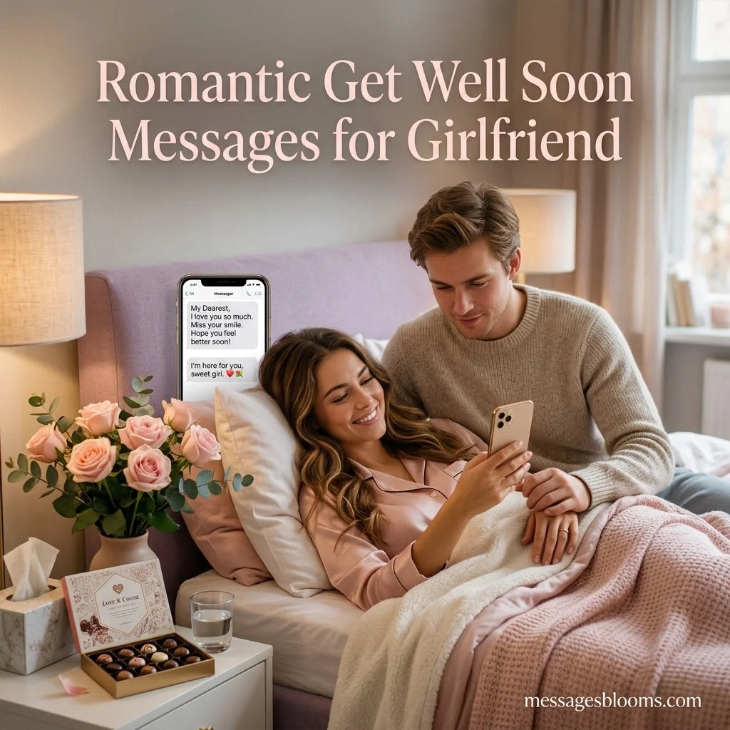 Romantic Get Well Soon Messages for Girlfriend