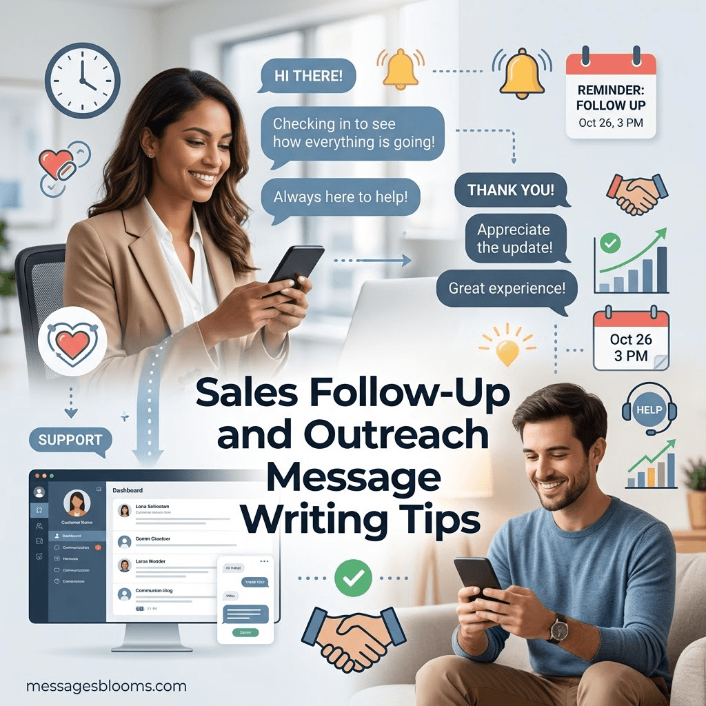 Sales Follow-Up and Outreach Message Writing Tips
