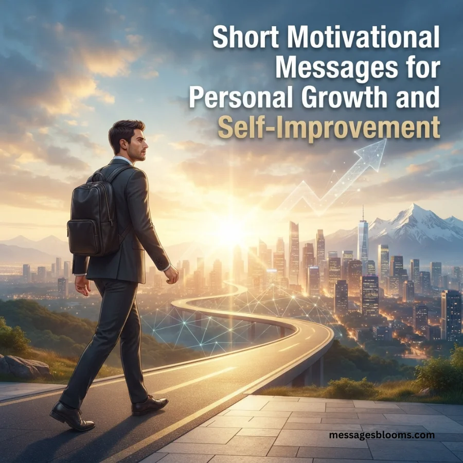 Short Motivational Messages for Personal Growth and Self-Improvement