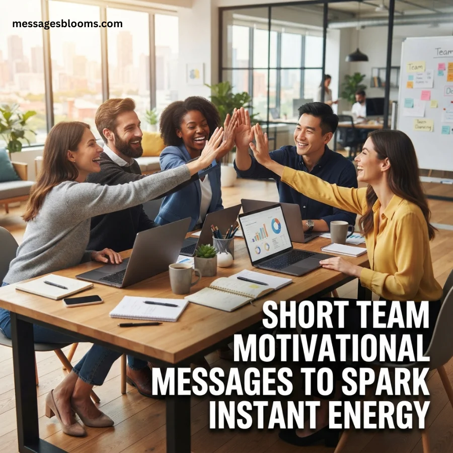Short Team Motivational Messages to Spark Instant Energy