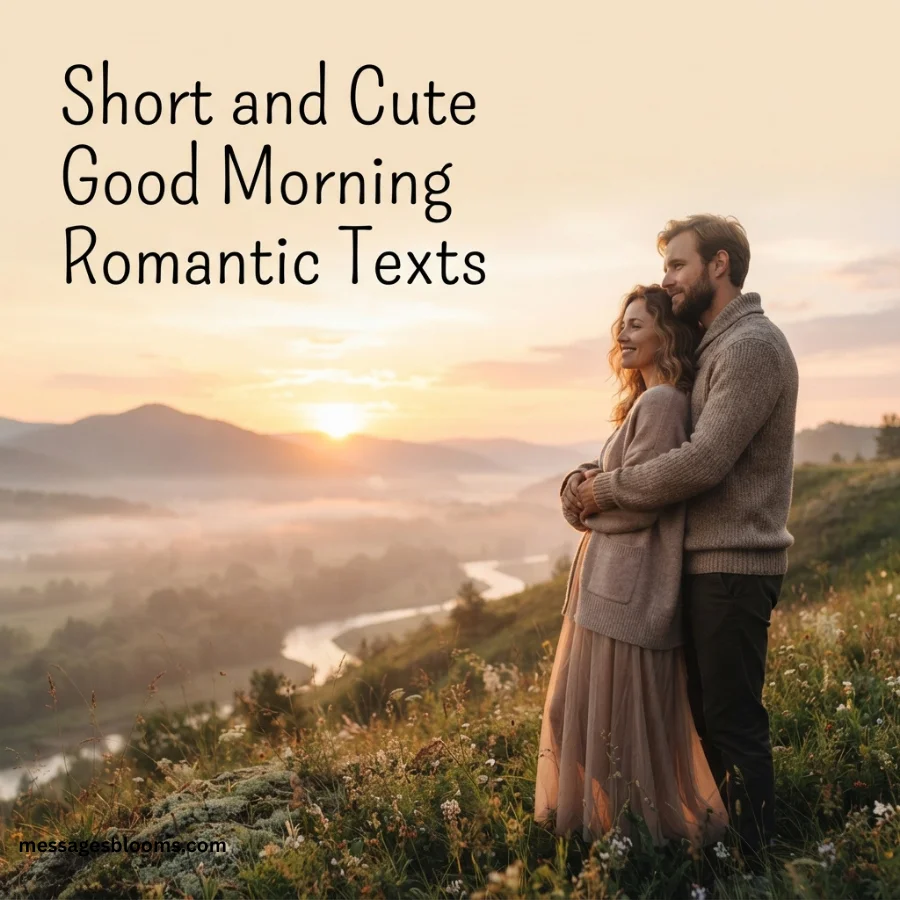 Short and Cute Good Morning Romantic Texts