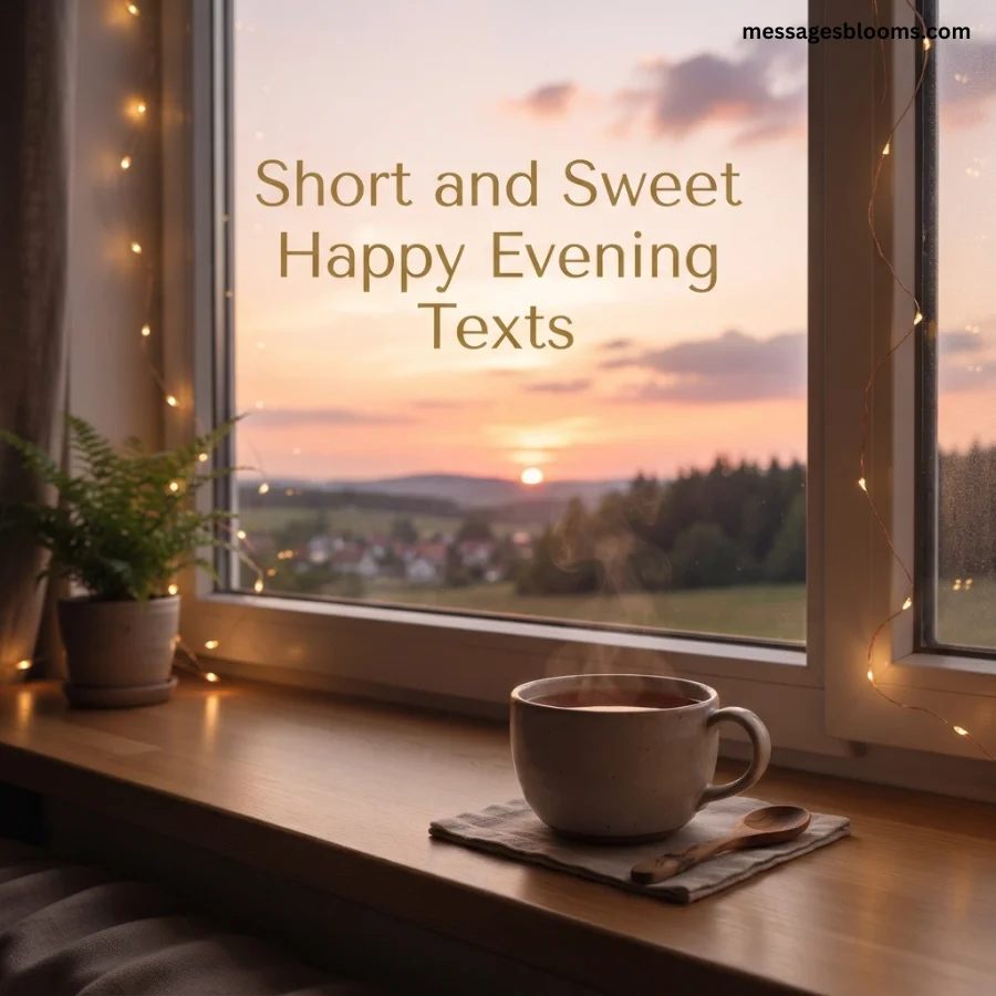 Short and Sweet Happy Evening Texts