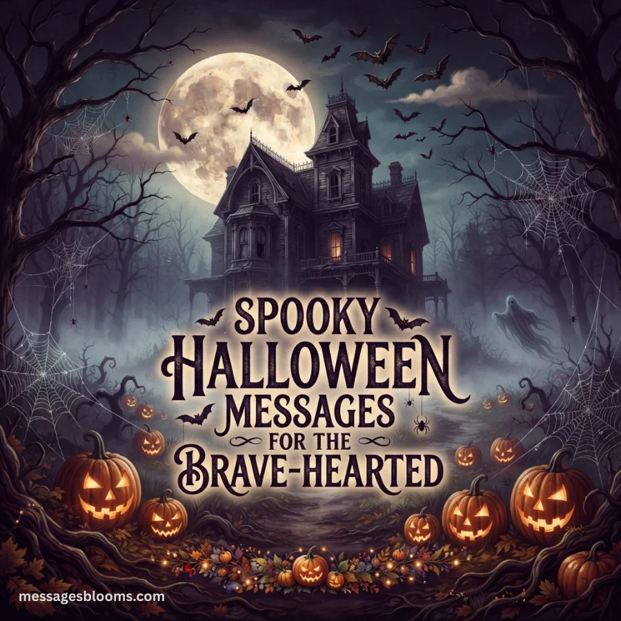 Spooky Halloween Messages for the Brave-Hearted