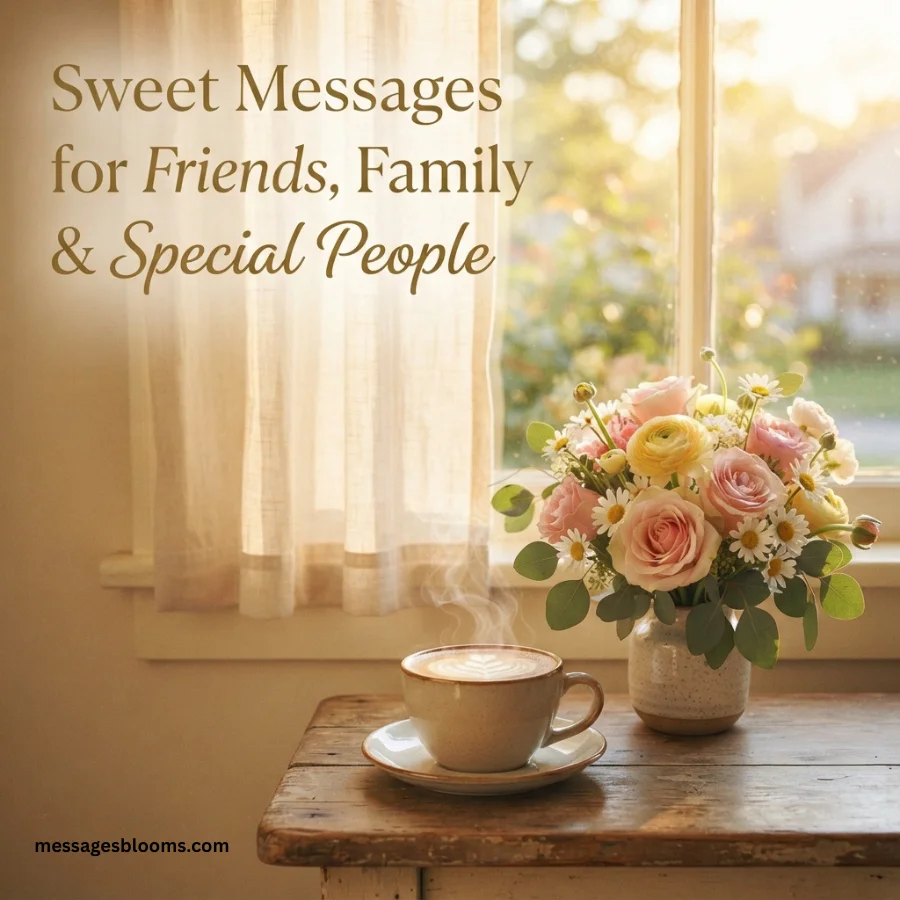 Sweet Messages for Friends, Family & Special People