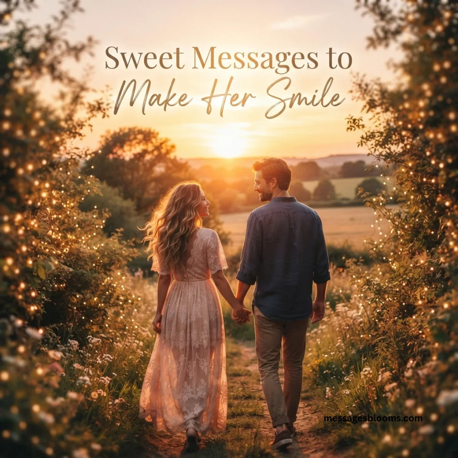 Sweet Messages to Make Her Smile