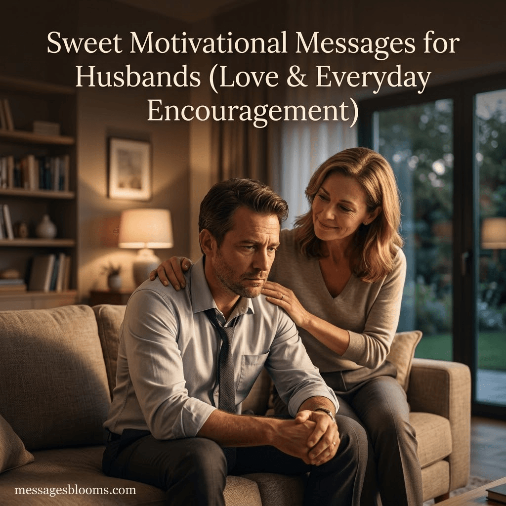 Sweet Motivational Messages for Husbands (Love & Everyday Encouragement)