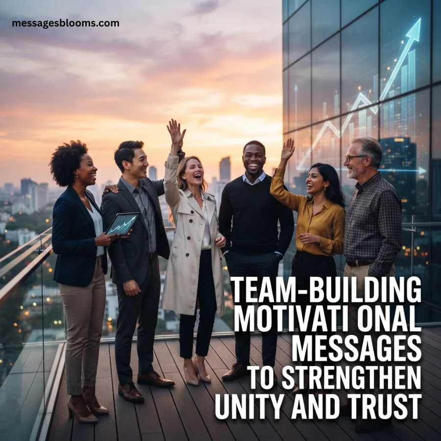 Team-Building Motivational Messages to Strengthen Unity and Trust