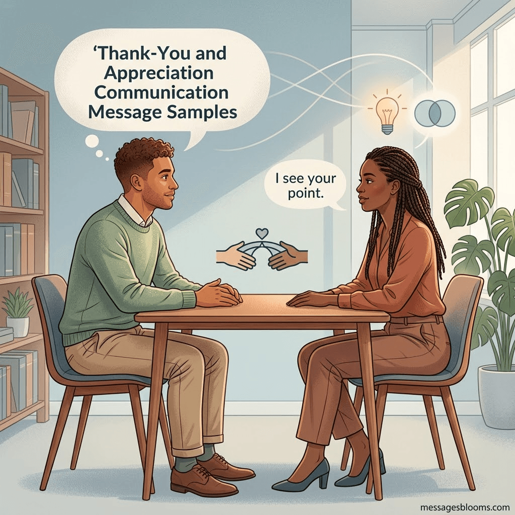 Thank-You and Appreciation Communication Message Samples