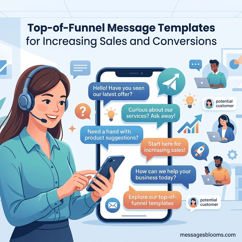 Top-of-Funnel Message Templates for Increasing Sales and Conversions