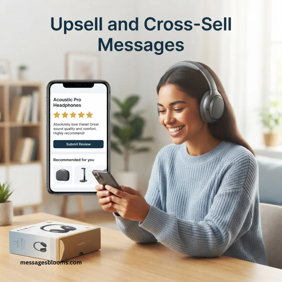 Upsell and Cross-Sell Messages