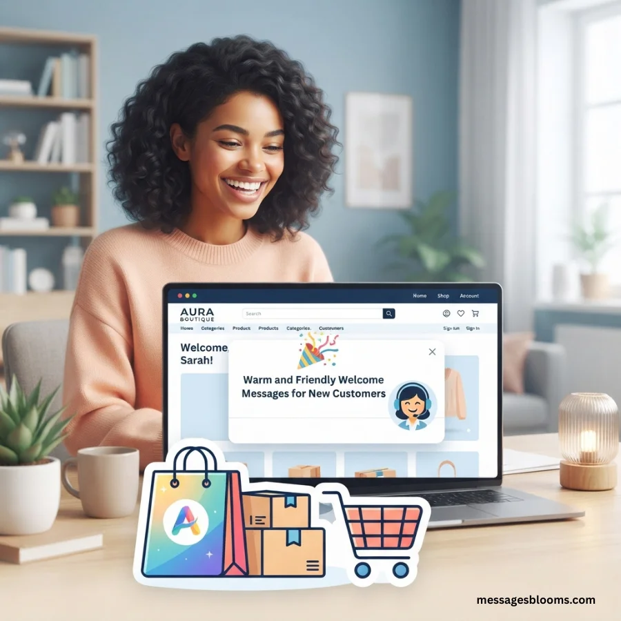 Warm and Friendly Welcome Messages for New Customers