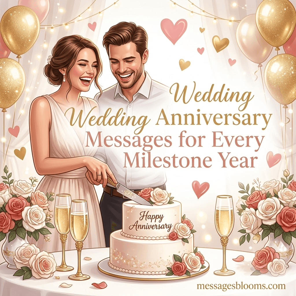 Wedding Anniversary Messages for Every Milestone Year
