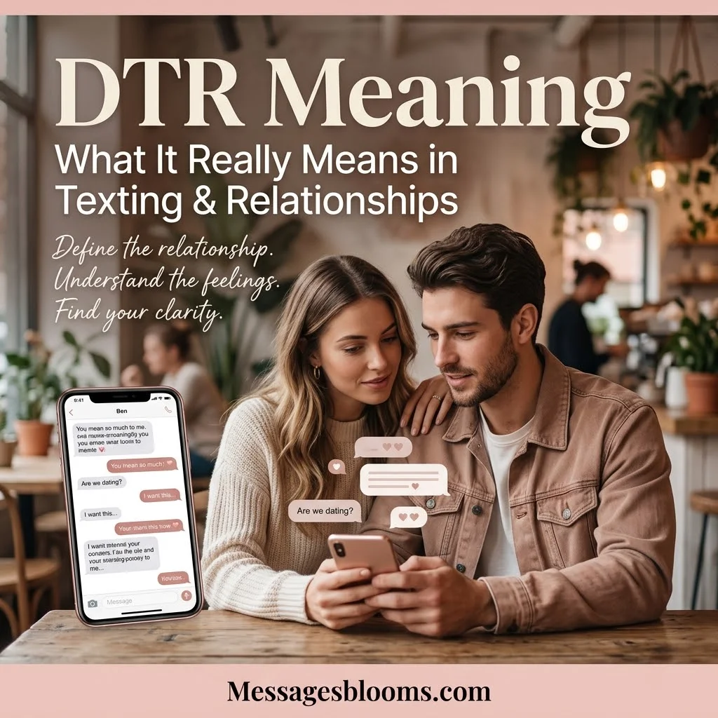 DTR Meaning: The Ultimate Guide to What DTR Really Means in Texting & Relationships