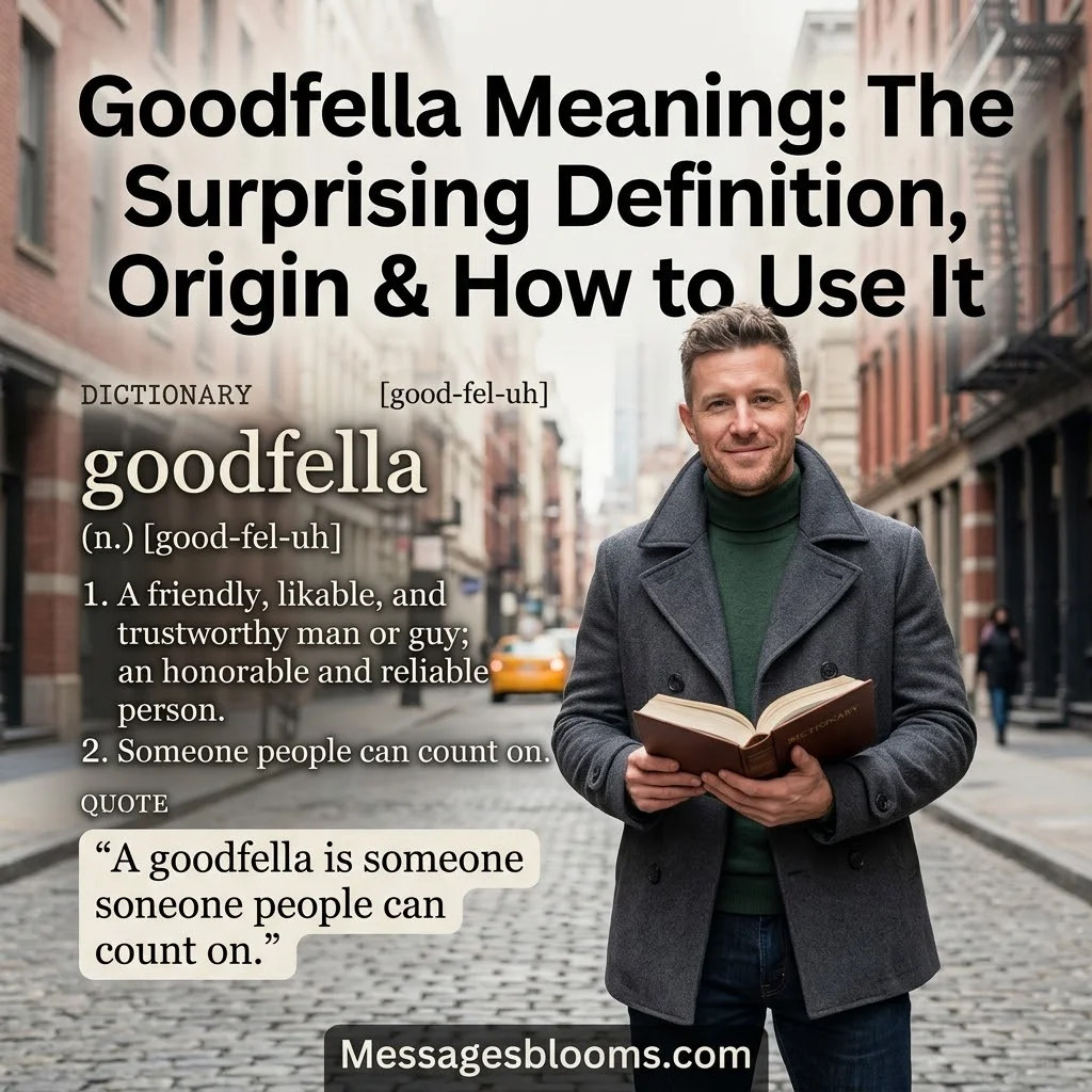 Goodfella Meaning: The Surprising Definition, Origin & How to Use It