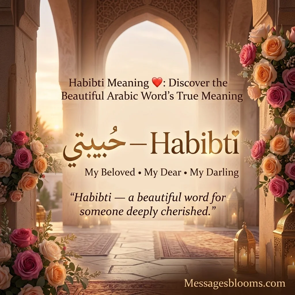 Habibti Meaning ❤️: Discover the Beautiful Arabic Word's True Meaning