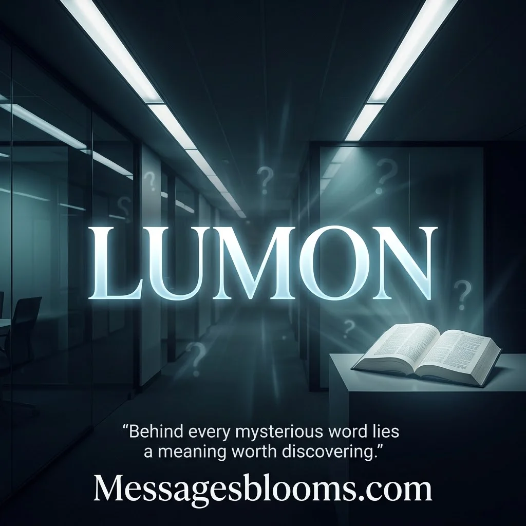 Lumon Definition: The Surprising Meaning Behind This Mysterious Word