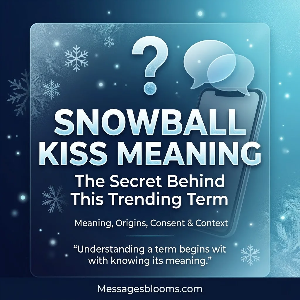 Snowball Kiss Meaning Explained: The Secret Behind This Trending Term