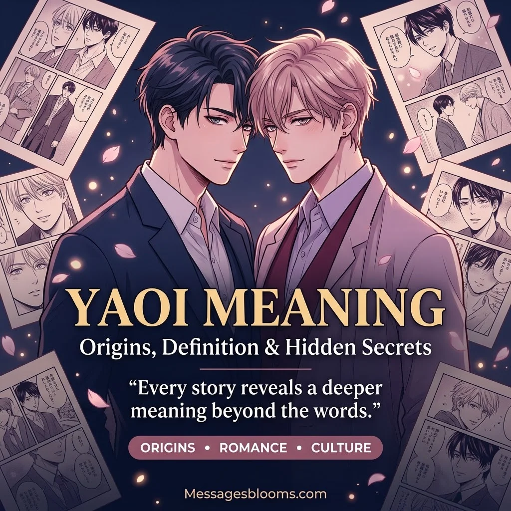 Yaoi Meaning: The Ultimate Guide to Its Origins, Definition & Hidden Secrets